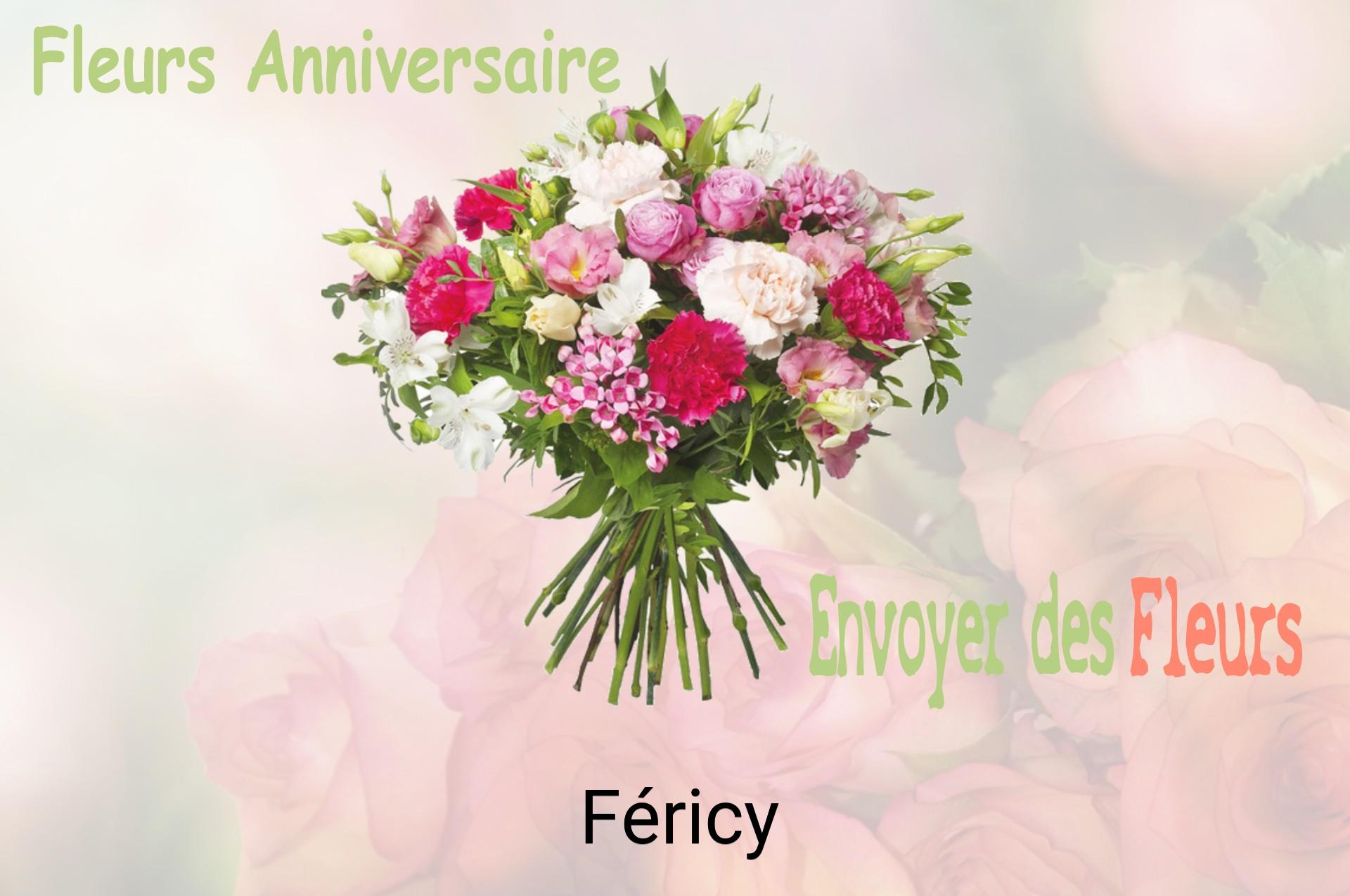 Bouquet de fleurs d’anniversaire livré à Féricy