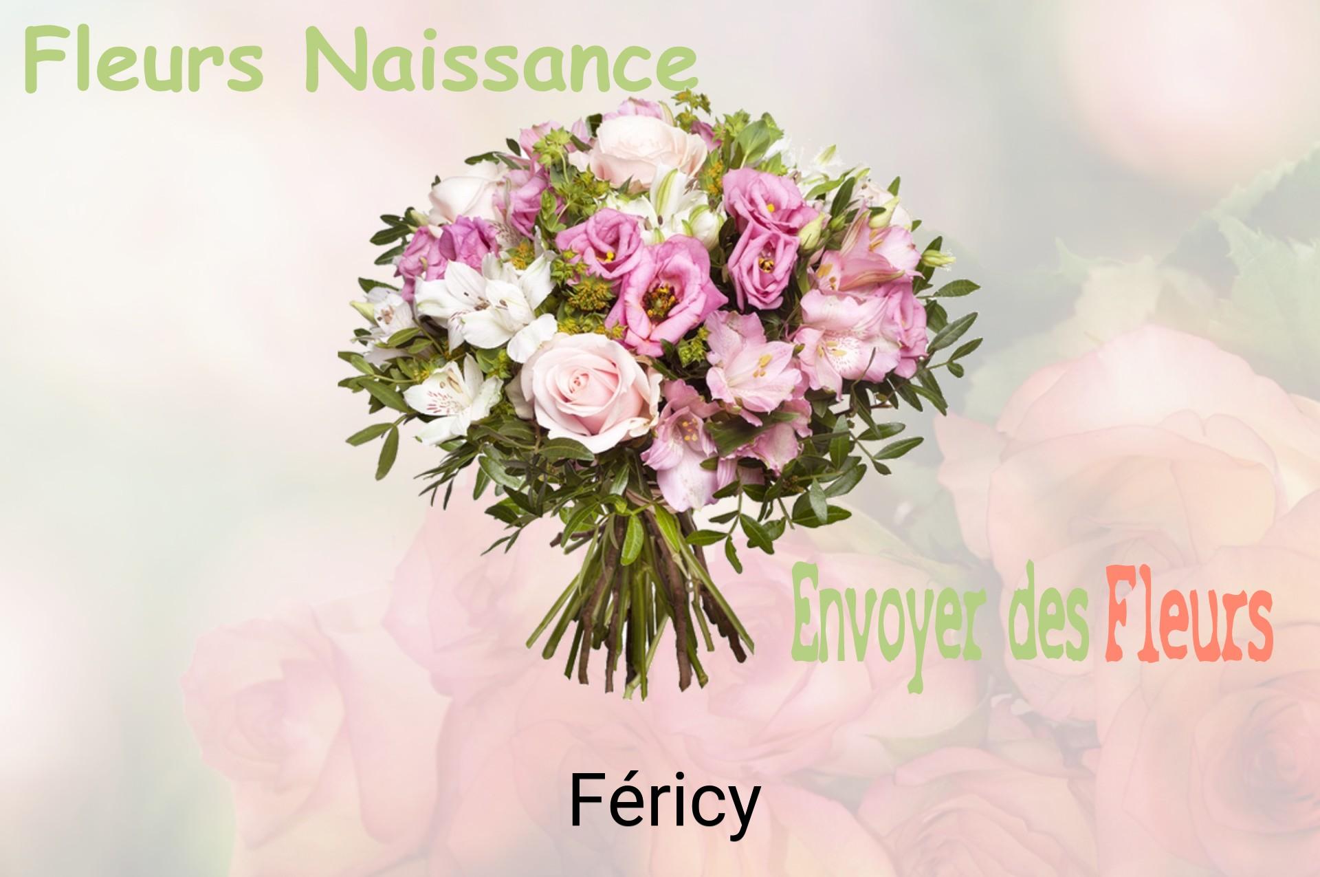 Bouquet de fleurs de naissance livré à Féricy